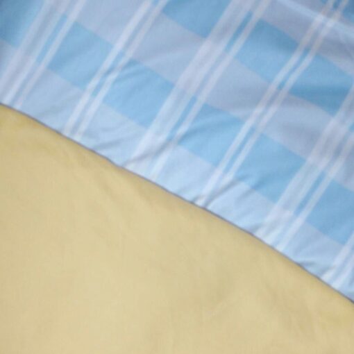 Blue Square - Japanese Cotton