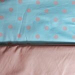 Blue Dot Jumbo Pink - Japanese Cotton