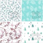 Plant (01) - Printed Cotton