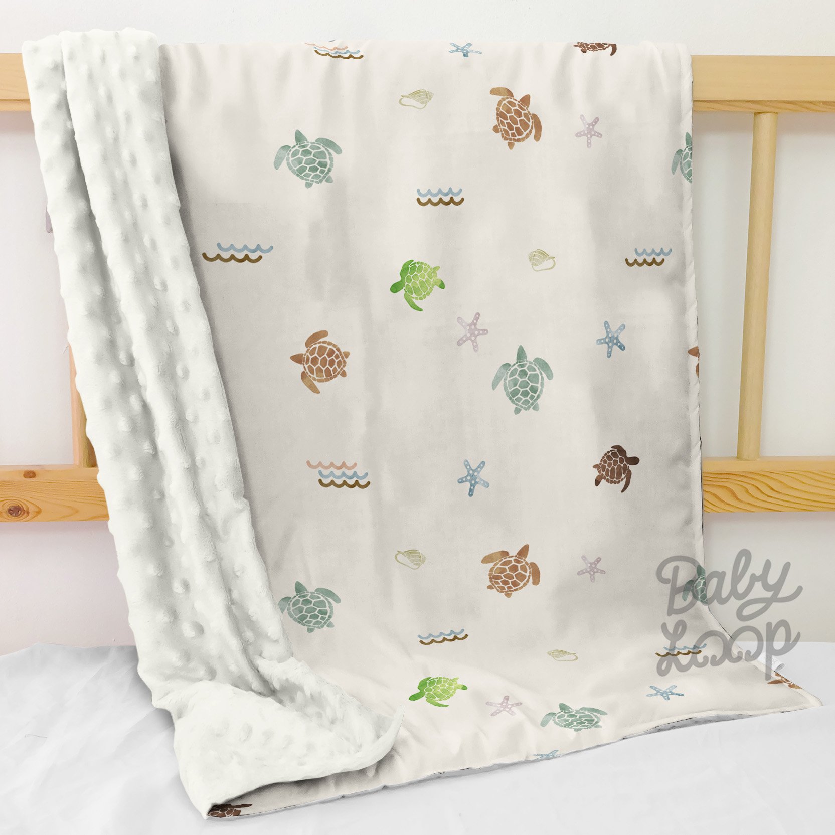Earth Collection Infant Minky Blanket (LIMITED EDITION) Baby Loop