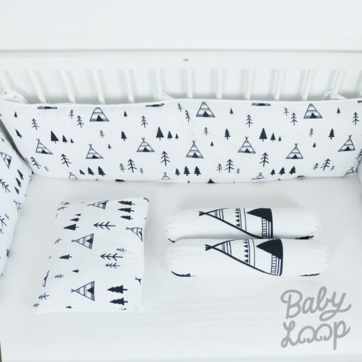 Bedding Printed Cotton Set Mountain (Pre Order) - Image 2