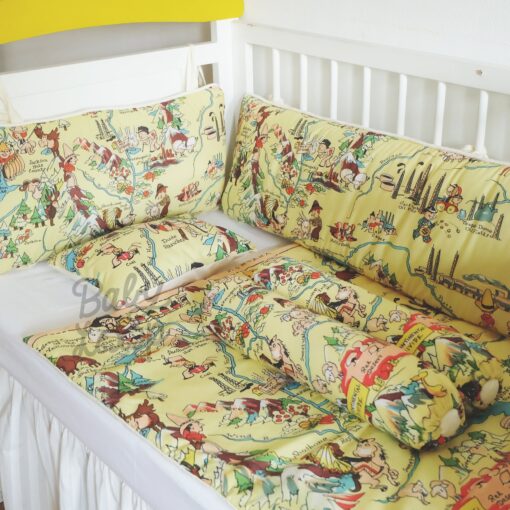 Bedding Printed Cotton Set Treasure Map (Pre Order) - Image 3