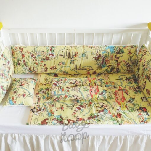 Bedding Printed Cotton Set Treasure Map (Pre Order) - Image 4