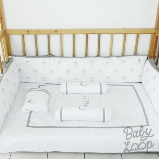 Bedding Special Bumper Bordir Penguin (Pre Order) - Image 2