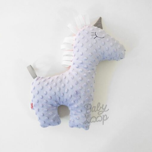 Unicorn Lavender Minky Doll