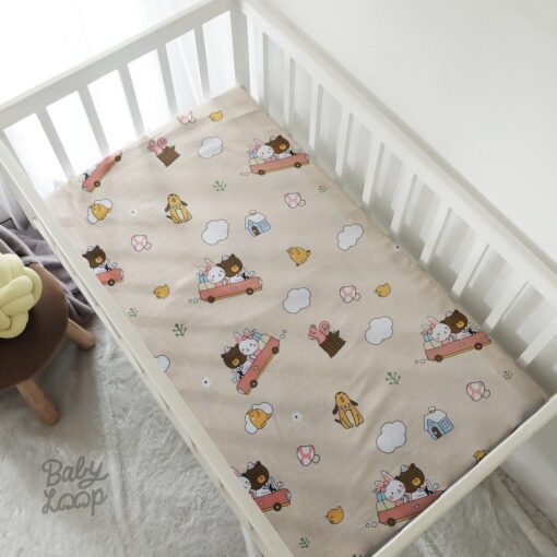 Japanese Cotton Bedsheet Animal - Baby Loop - Image 5
