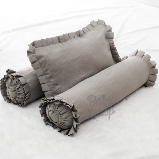 Pillow and Bolster Set Infant Japanese Cotton Edge - Image 3