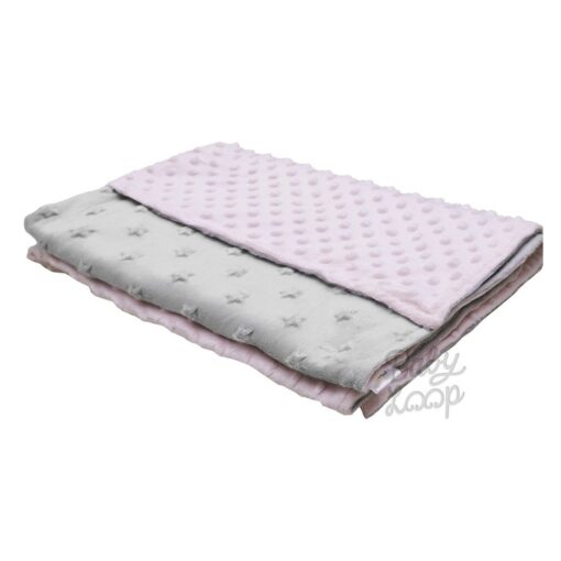 Double Sided Minky Blanket Custom Name Toddler - Image 3