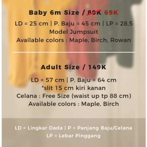 Home Wear Adult Autumn Katun Bambu - Image 4
