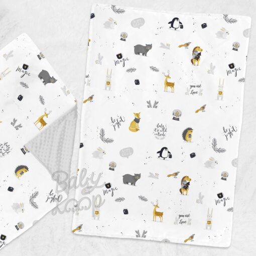 Magical Winter Infant Infant Minky Blanket