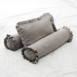 Ruffles Lipat Pillow and Bolster Set Infant Japanese Cotton