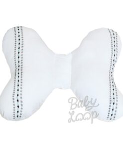 Elephant Ears Embroidery White
