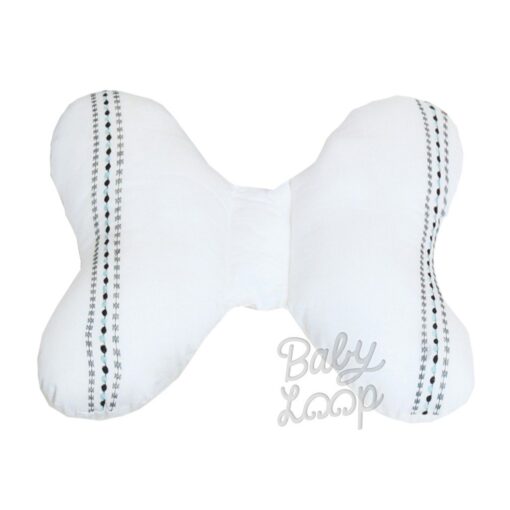 Elephant Ears Embroidery White