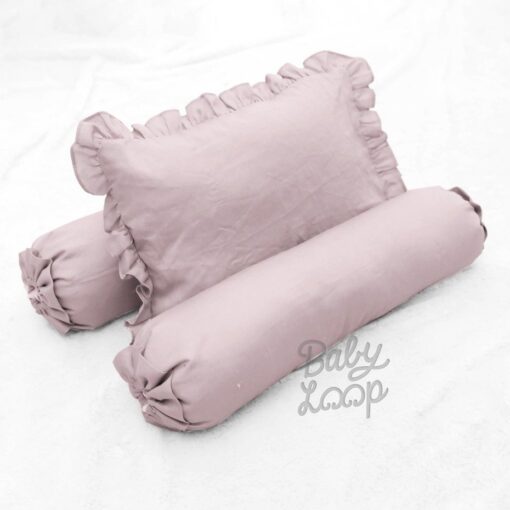 Pillow and Bolster Set Infant Japanese Cotton Edge