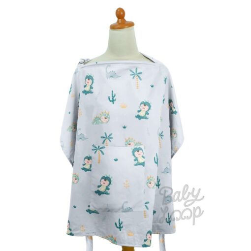 Nursing Apron Little Dinosaurus Printed