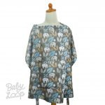Nursing Apron Elephant in the Jungle Japanese Cotton - Apron Menyusui - Baby Loop - BabyLoop