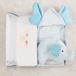 Special Newborn Gift Elephant Minky - Baby Loop - BabyLoop