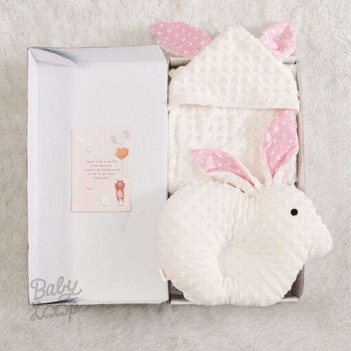 Special Newborn Gift Rabbit Minky  - Baby Loop - BabyLoop