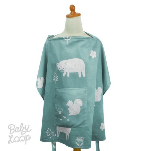 Apron Menyusui - Nursing Apron Night Safari - Baby Loop