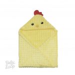 Hoodie Blanket Minky Chick - Selimut Bayi - Baby Loop