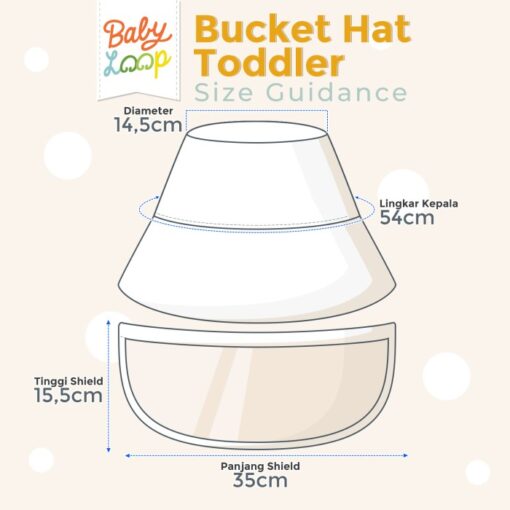 Bucket Hat + Shield Enchanted Forest - Topi Corona - Image 5