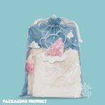 Hoodie Blanket Minky Butterfly - Selimut Bayi - Baby Loop - Image 2