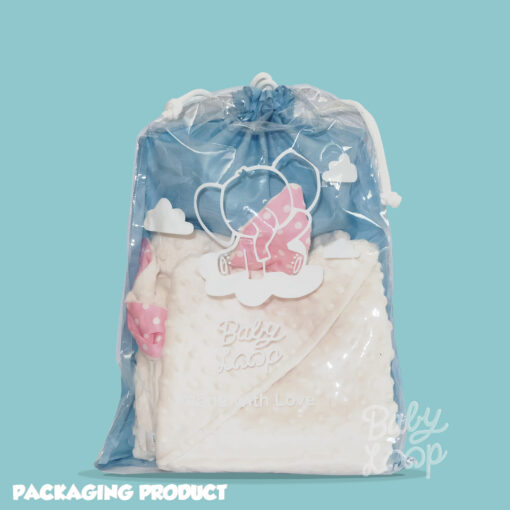 Hoodie Blanket Minky Butterfly - Selimut Bayi - Baby Loop - Image 2