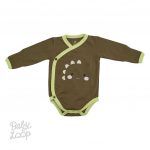 Long Sleeve Kimono Bodysuit - Baju Anak 0-18 Bulan - Baby Loop - Image 3