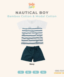 Playsuit Nautical Boy - Baju Anak 1-4 Tahun - Baby Loop