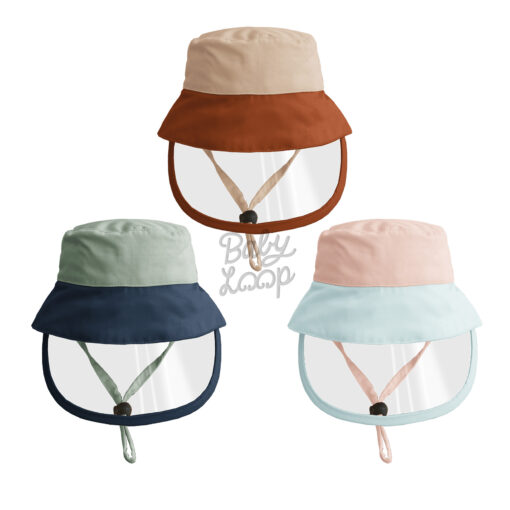 Bucket Hat + Shield Two Tone - Topi Corona - Baby Loop