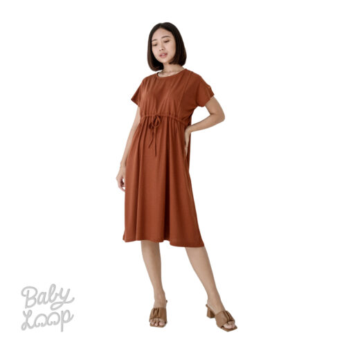 Everyday Nursing Wear Dress - Baju Menyusui Dress - Baby Loop