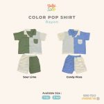 Shirt Set Color Pop - Baju Anak 1-4 Tahun - Baby Loop