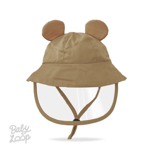 Bucket Hat + Shield Bear - Topi Corona - Baby Loop