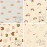 Earthy (01) – Printed Cotton