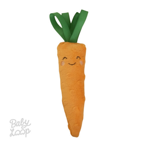 Squeaker Carrot - Boneka Genggam - Baby Loop - Image 2