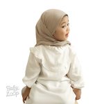Pashmina Instant Bamboo Cotton - Pashmina Instan Anak - Baby Loop - Image 2