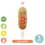 Squeaker Corndog - Boneka Genggam - Baby Loop