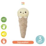 Squeaker Ice Cream - Boneka Genggam - Baby Loop