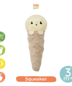 Squeaker Ice Cream - Boneka Genggam - Baby Loop