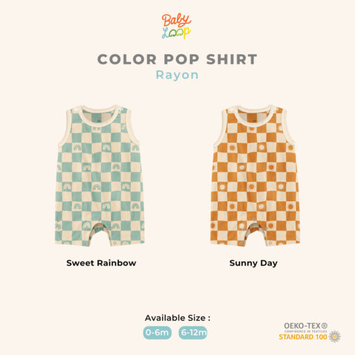 Sleeveless Romper Day Light - Baju Anak 0-12 Bulan -  Baby Loop