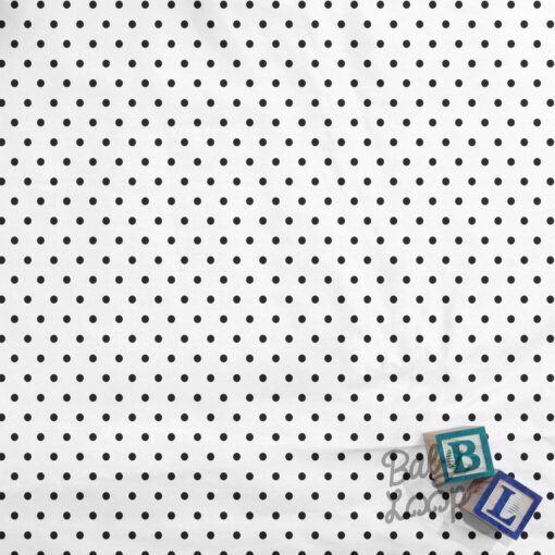 White Polkadot - Japanese Cotton
