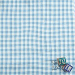 Gingham Blue - Japanese Cotton