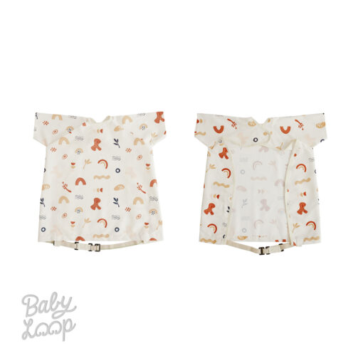 Coverall Weaning Bib - Celemek Bayi Anti Air - Baby Loop - Image 2