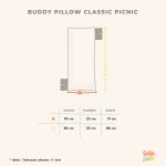 Buddy Pillow Classic PIcnic - Guling Boneka - Baby Loop - Image 2