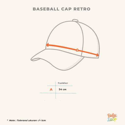 Baseball Cap - Topi - Baby Loop - Image 5