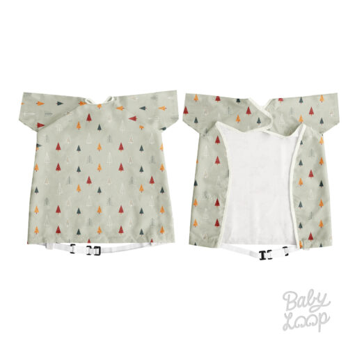 Coverall Weaning Bib - Celemek Bayi Anti Air - Baby Loop - Image 5