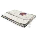 Minky Blanket Desert Animal - Selimut Bayi & Anak - Baby Loop