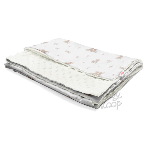 Minky Blanket Little Rabbit - Selimut Bayi & Anak - Baby Loop