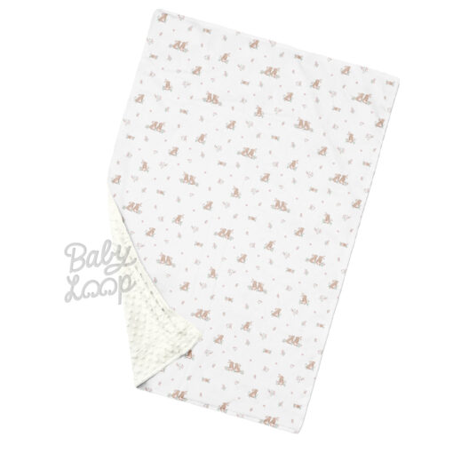 Minky Blanket Little Rabbit - Selimut Bayi & Anak - Baby Loop - Image 2