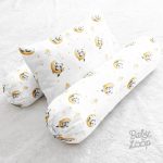 Pillow Bolster Set Sleepy Panda - Bantal Guling - Baby Loop